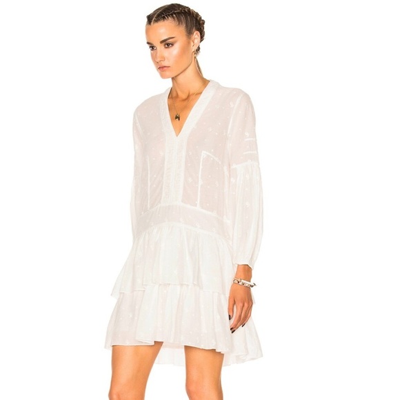 Ulla Johnson Midnight Blue Ruffle Jaclyn Dress size 0 - Picture 2 of 14